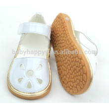 Children PU Leather Rubber baby shoe Pure Beautiful Girls Shoes
